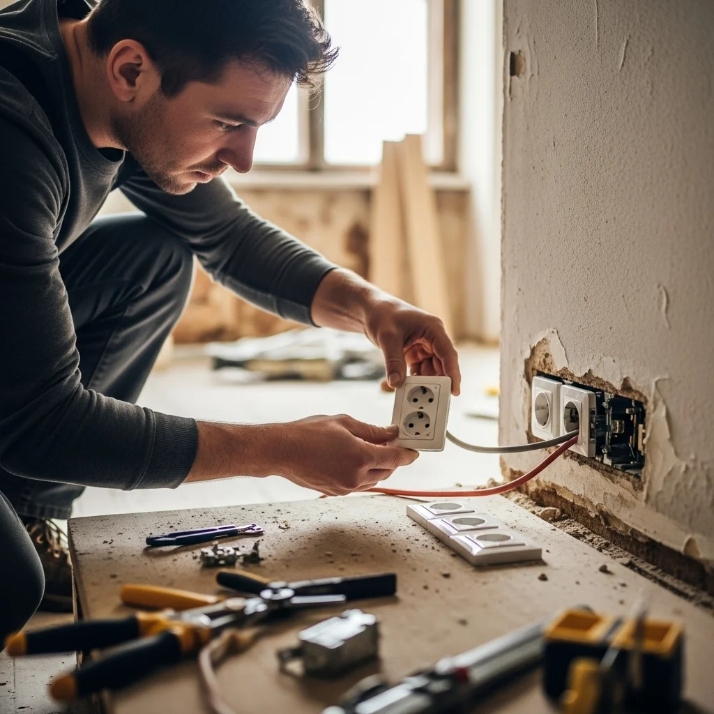 Cambio enchufes valdivia