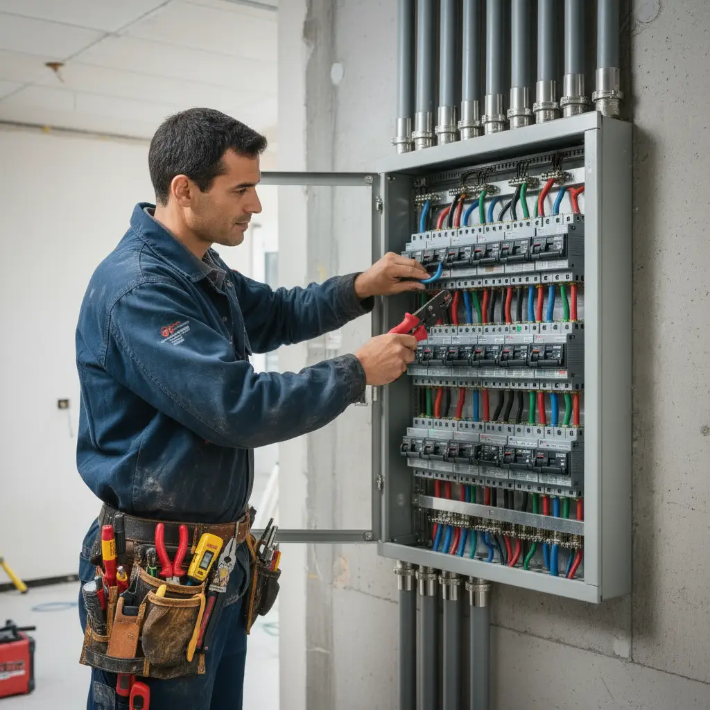 Instalación de tablero eléctrico